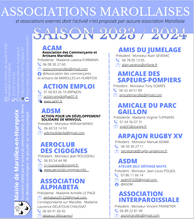 Guide des Associations 2023 / 2024