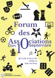 FORUM ASSOCIATIONS 2023 Mairie de Marolles-en-Hurepoix fc affiche