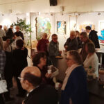 Le finissage s'est terminé par une collation