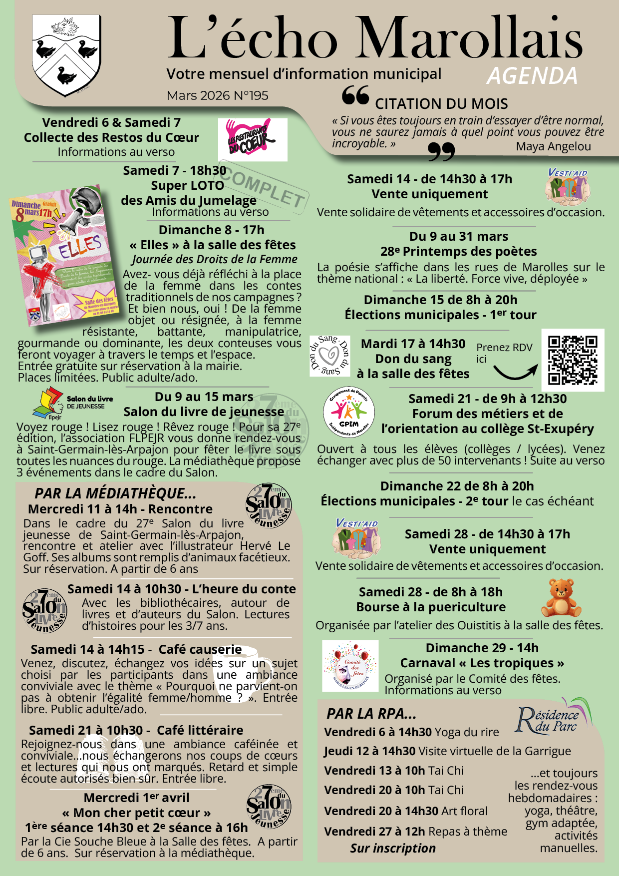 Écho Marollais n°195
